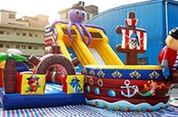 Inflatable castle